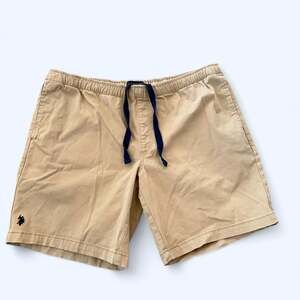 U.S. Polo Assn. Men's Tan Drawstring Chino Shorts Size 2XL